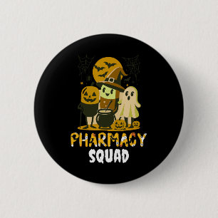 Badge Rond 5 Cm Halloween Pharmacie Squad pilules Costume Pharmaci
