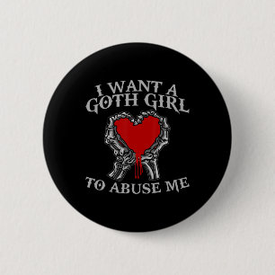 Badge Rond 5 Cm Halloween Squelette Main Je Veux Une Gothique Fill