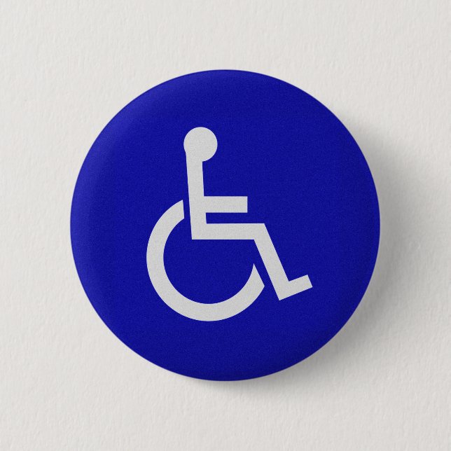 Badge Rond 5 Cm Handicapés handicapés (Devant)