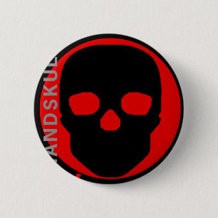 Badge Rond 5 Cm HANDSKULL Liv - boutons