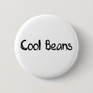 Badge Rond 5 Cm Haricots frais