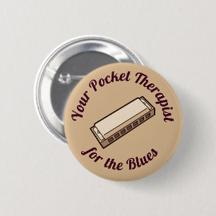 Badge Rond 5 Cm Harmonica