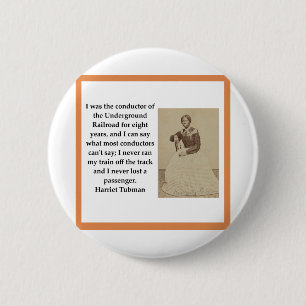 Badge Rond 5 Cm Harriet Tubman