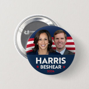 BADGE ROND 5 CM HARRIS BESHEAR 2024