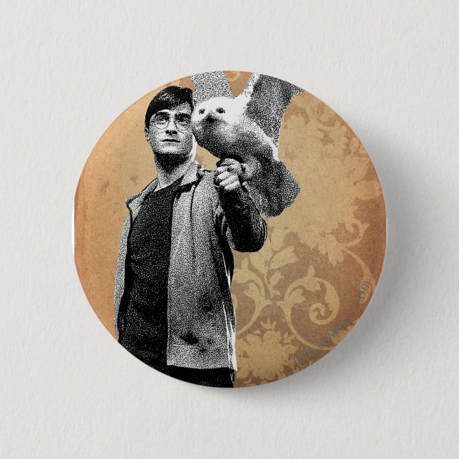 Badge Rond 5 Cm Harry Potter 12 (Devant)