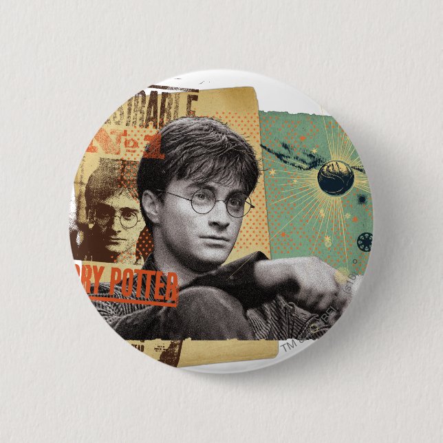 Badge Rond 5 Cm Harry Potter 13 (Devant)