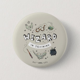 Badge Rond 5 Cm HARRY POTTER™   Assistant dans la formation