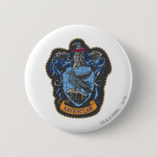 Badge Rond 5 Cm Harry Potter | Blason classique de Serdaigle (Devant)