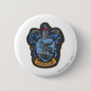 Badge Rond 5 Cm Harry Potter Classic Crest de Ravenclaw
