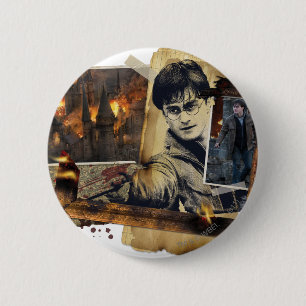 Badge Rond 5 Cm Harry Potter Collage 7