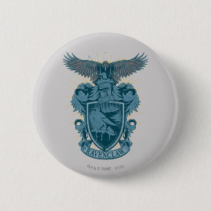 Badge Rond 5 Cm Harry Potter Crête de Ravenclaw
