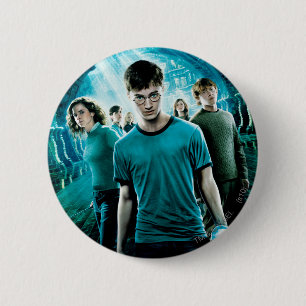 Badge Rond 5 Cm HARRY POTTER ET L'ORDRE DU PHOENIX™ Blue