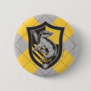 Badge Rond 5 Cm Harry Potter Hufflepuff House Pride Crest