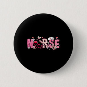 Badge Rond 5 Cm Haut de scrub pour infirmière de l'unité de soins