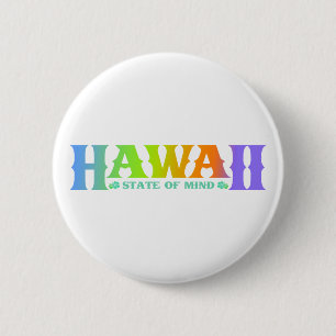 Badge Rond 5 Cm Hawaï
