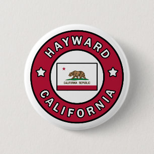 Badge Rond 5 Cm Hayward Californie