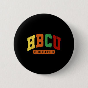 Badge Rond 5 Cm Hbcu Histoire des Noirs Étudiants Étudiés Dizaine 