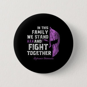 Badge Rond 5 Cm Heimerheimer Maladie Soutien familial