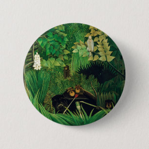 Badge Rond 5 Cm Henri Rousseau - Les Joyeux Farceurs