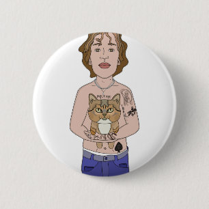 Badge Rond 5 Cm Hera et Vinnie
