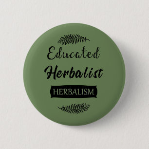 Badge Rond 5 Cm herboriste instruit