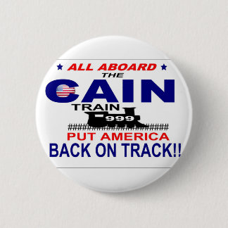 Badge Rond 5 Cm Herman Caïn