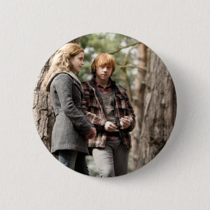 Badge Rond 5 Cm Hermione, Ron et Harry 2