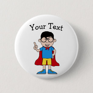 Badge Rond 5 Cm Hero