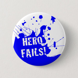 Badge Rond 5 Cm herofails bleus