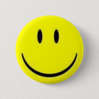 Badge Rond 5 Cm Heureux