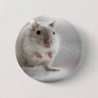 BADGE ROND 5 CM HEUREUX POUR VOUS RENCONTRER