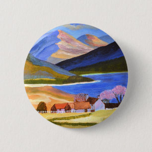 Badge Rond 5 Cm Highlands écossais 2