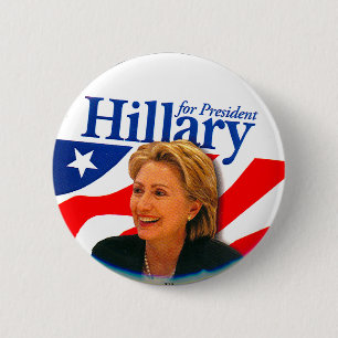 Badge Rond 5 Cm Hillary - bouton