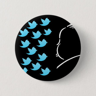 Badge Rond 5 Cm Hitch and Tweets