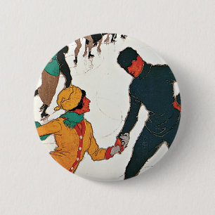Badge Rond 5 Cm Hiver à Davos