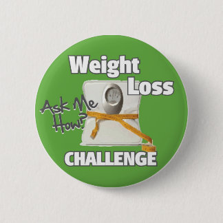 Badge Rond 5 Cm HL de défi de perte de poids