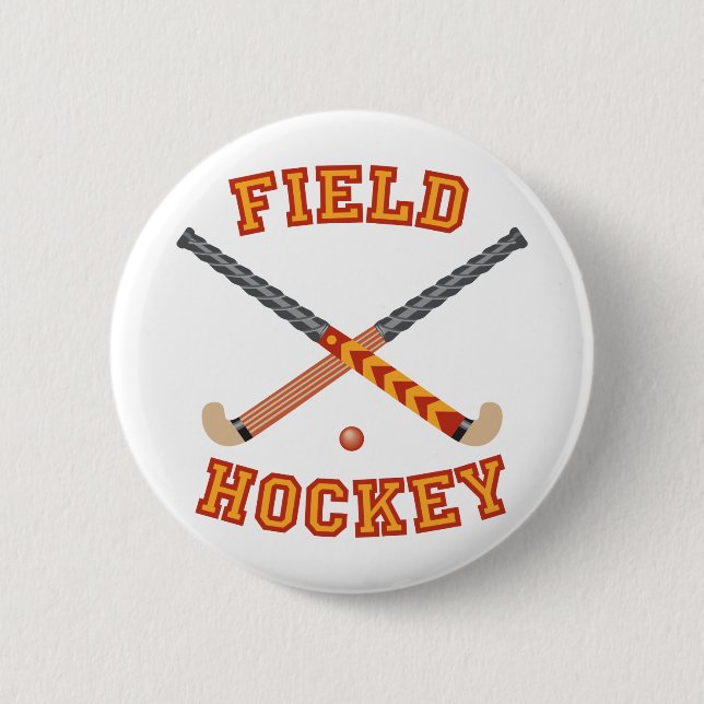 Badge Rond 5 Cm Hockey de champ (Devant)
