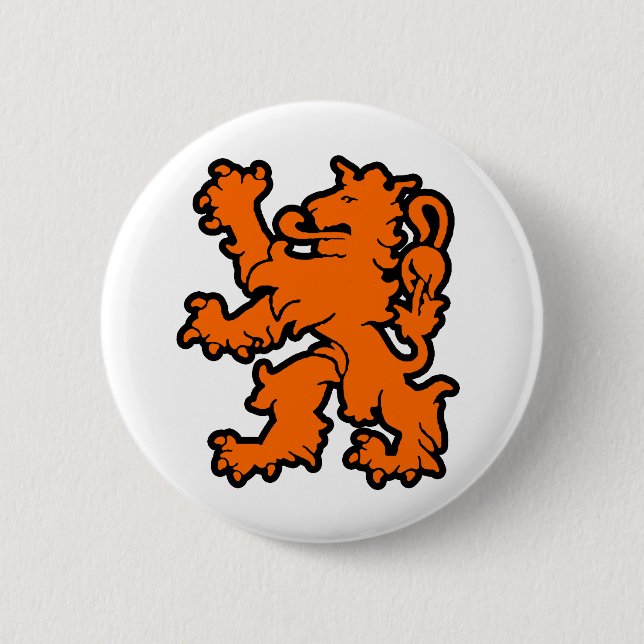 Badge Rond 5 Cm Hollande (Devant)