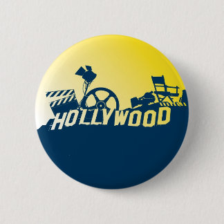 Badge Rond 5 Cm Hollywood