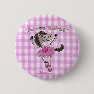 Badge Rond 5 Cm Holsteiner Horse Ballet