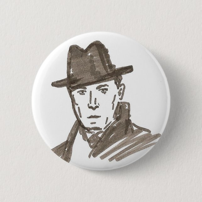Badge Rond 5 Cm homme (Devant)