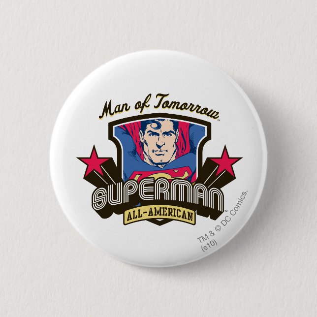 Badge Rond 5 Cm Homme de demain (Devant)