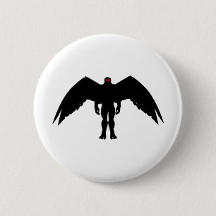 Badge Rond 5 Cm Homme de mite