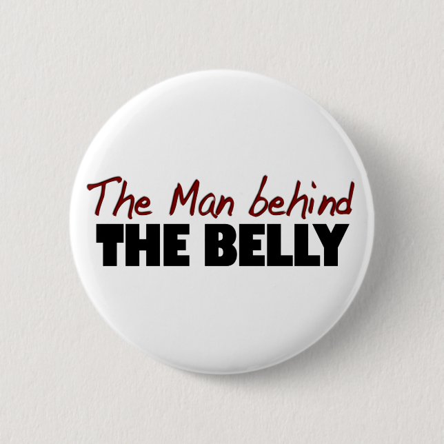 Badge Rond 5 Cm Homme derrière le ventre (Devant)