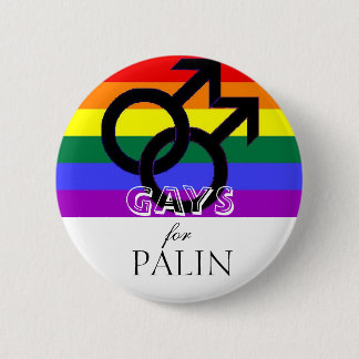 Badge Rond 5 Cm HOMOSEXUELS pour Palin
