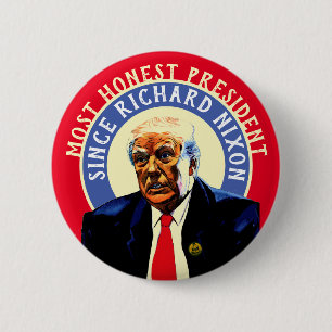 Badge Rond 5 Cm Honte Donald