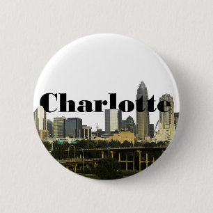 Badge Rond 5 Cm Horizon de Charlotte OR avec Charlotte dans le