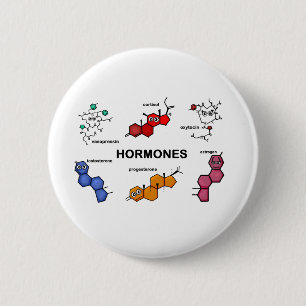 Badge Rond 5 Cm Hormones