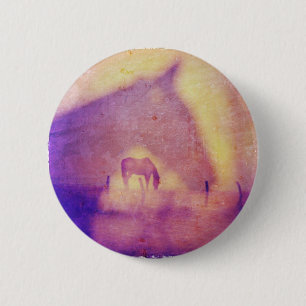 Badge Rond 5 Cm Horse Dreams