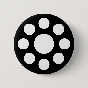 Badge Rond 5 Cm Hosokawa star